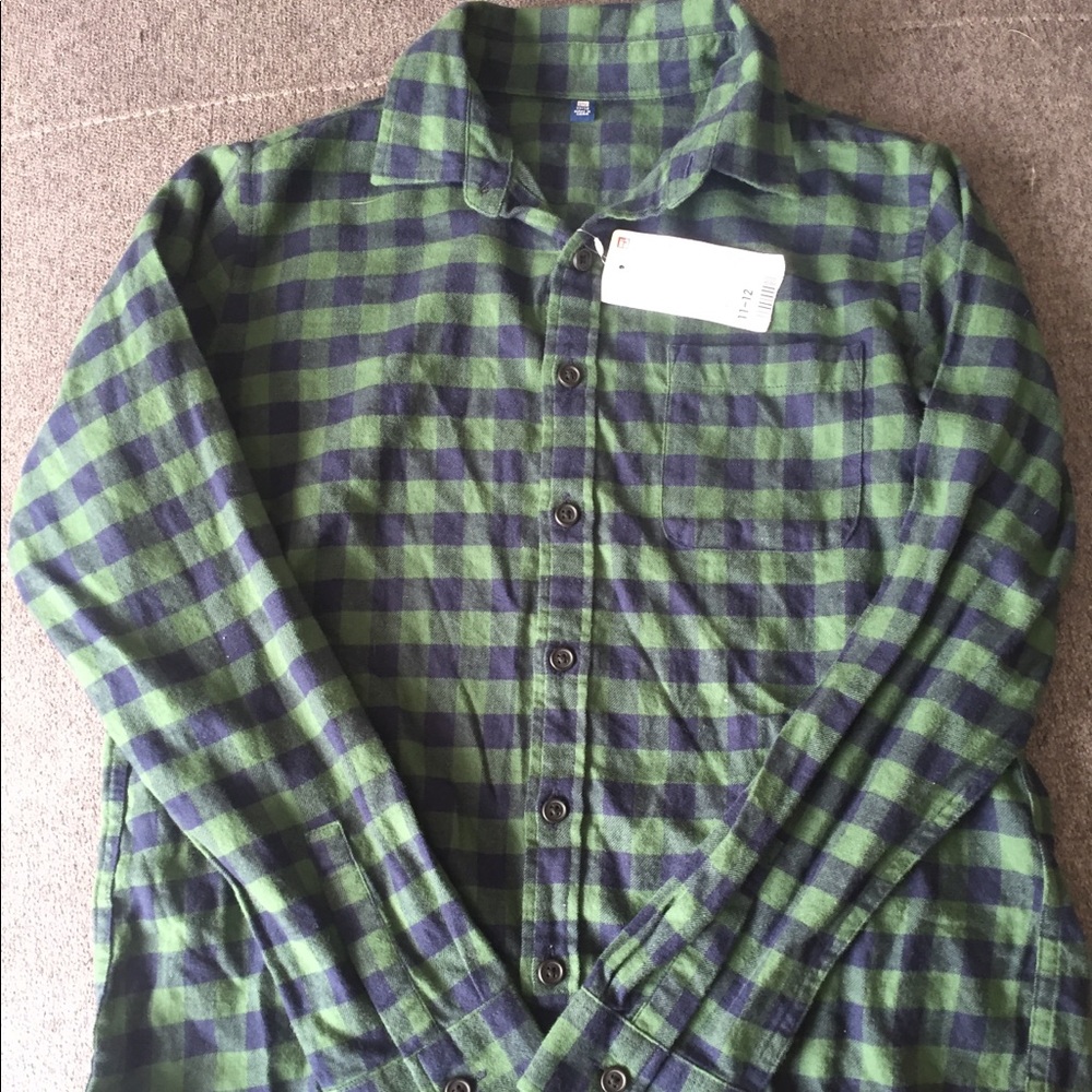 Brand new long sleeve button down